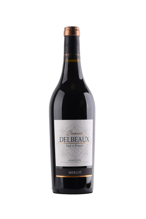 Delbeaux Pays Doc Igp Premium Merlot huismerk kopen in de aanbieding